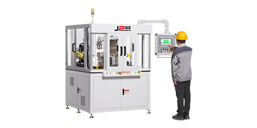 水泵電機(jī)轉(zhuǎn)子兩工位全自動(dòng)平衡機(jī)5kg